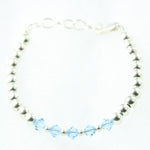 Children's Swarovski Crystal Sterling Bracelet