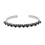 Onyx Aztec Beaded Cuff