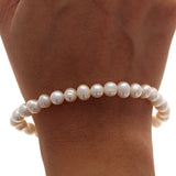 Small Pearl Stretch Bracelet
