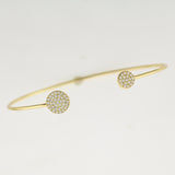 Simple Pave Cuffs