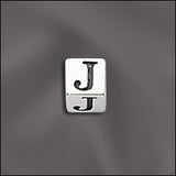 4.5mm Letter Block Beads