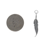 Small Feather Charm