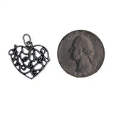 Mother in Heart Charm