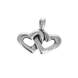 Double Heart Charm