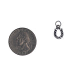 Mini Beaded Horseshoe Charm