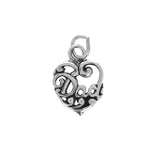 Dad Heart Charm