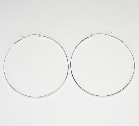 Large Tapered Hoops