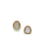 Baby Moon Stone Studs