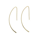 Modern Wire Half Hoop