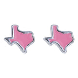Teenie Texas Enamel Studs