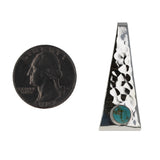 Sterling Modern Hammered Posts