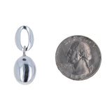 Modern Silver Nugget Drops