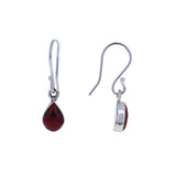 Simple Red Jasper Teardrops