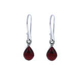 Simple Red Jasper Teardrops