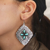 Statement Turquoise Navajo Drops