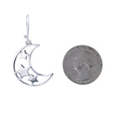 Moon and Star Dangles