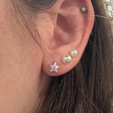 Starlight CZ Star Studs