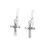 Cross Dangle Earrings