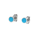 Inlaid Turquoise Studs