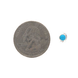 Inlaid Turquoise Studs