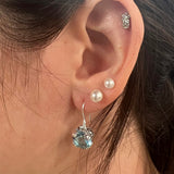 Blue Victorian CZ Dangles