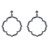 Sterling Clover Post Earrings