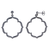 Sterling Clover Post Earrings