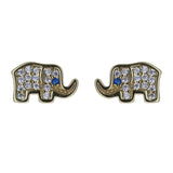 Lucky Elephant Mini Studs