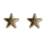 14KT Gold Star Studs