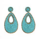 Large Teardrop Seed Bead Posts