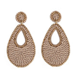 Large Teardrop Seed Bead Posts