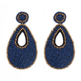 Large Teardrop Seed Bead Posts