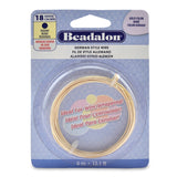 Gold Round Beadalon Wire