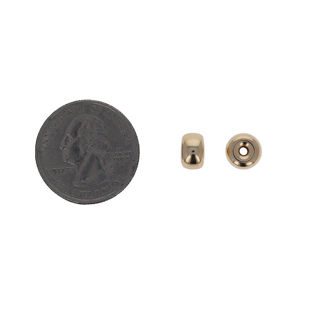 8mm x 5mm Gold Filled Rondelle