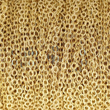 2.5mm GF Flattened Oval Cable Chain