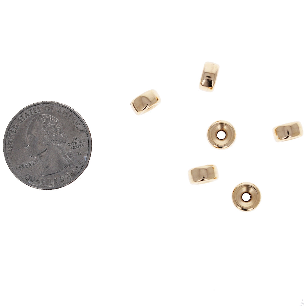 8mm Gold Filled Rondell