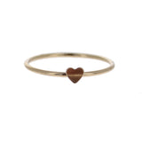 Gold Heart Stacker