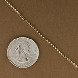 1.4mm Gold Filled Rolo Chain