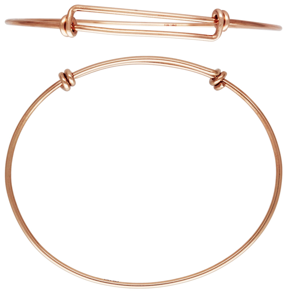 Gold Filled Adjustable Wire Bangle