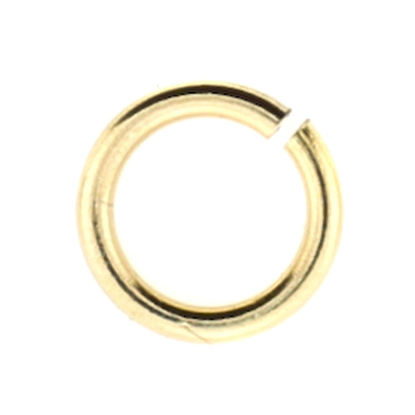 Round Yellow Gold Filled Jewelry Split Ring