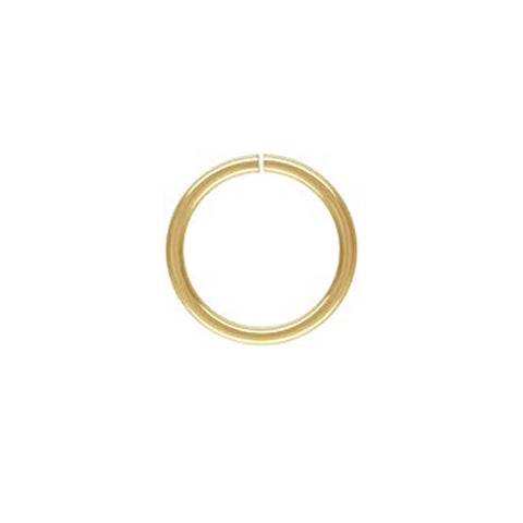 8mm 20 Gauge Gold Filled Open Jump Ring