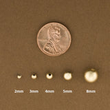 4mm GF Sandblast Beads