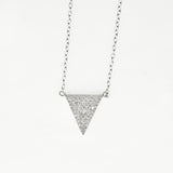 Pave Point Necklace
