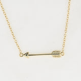 Simple Arrow Necklace