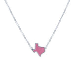 Texas Enamel Necklace