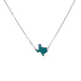 Texas Enamel Necklace