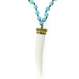 Stone Horn Necklace