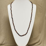36in Knotted Stone Necklace