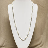 36in Knotted Stone Necklace