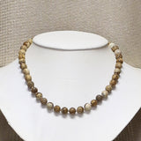 8mm Knotted Natural Stone Choker